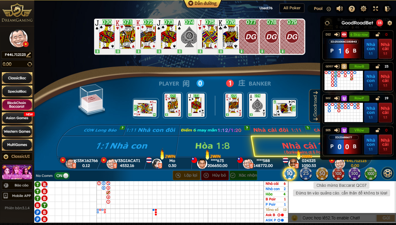 Baccarat OKKING – Sân chơi đẳng cấp, thưởng lên tới tỷ đồng 2 Luật chơi và thuật ngữ trong Baccarat OKKING