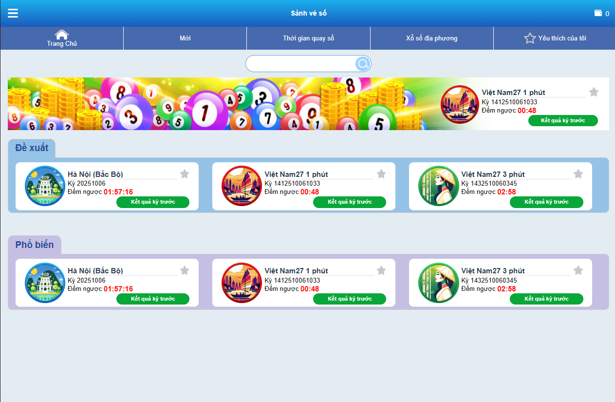 Các nhà cung cấp hợp tác với sảnh xổ số OKKING